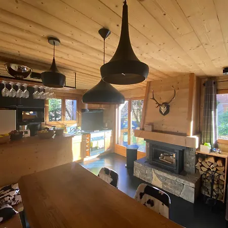 Megeve, Ideal Familles Proche Et Centre Village シャレー メジェーヴ